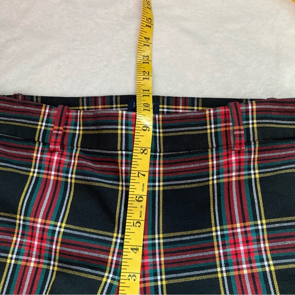 J. Crew Winnie Pant in Stewart tartan Plaid Preppy sz 6 - Picture 8 of 12